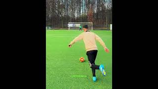Alvaro And Johnny's Freekick Challenge🤫😈 #Shorts #Football #Soccer