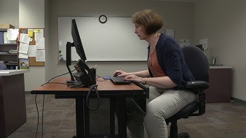 Computer Ergonomics for U   Assessing Your Computer Workstation Fit