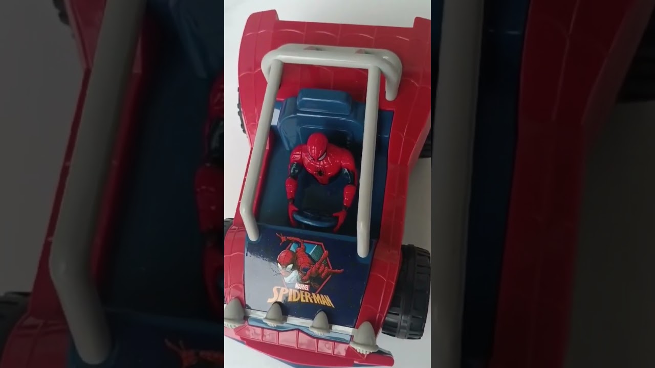 Veículo Controle Remoto 7 Funções Homem-Aranha Buggy Hero