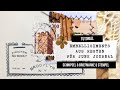 mini Embellishments  für Junk Journal aus Resten: Schnipsel, Briefmarken & Stempel 🟢 DIY 🟢 TUTORIAL