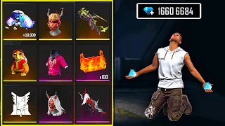 POOR ADAM 😱 GOT LEGENDARY SKINS 🔥🎁 NO DIAMONDS 💎💎 FREE FIRE