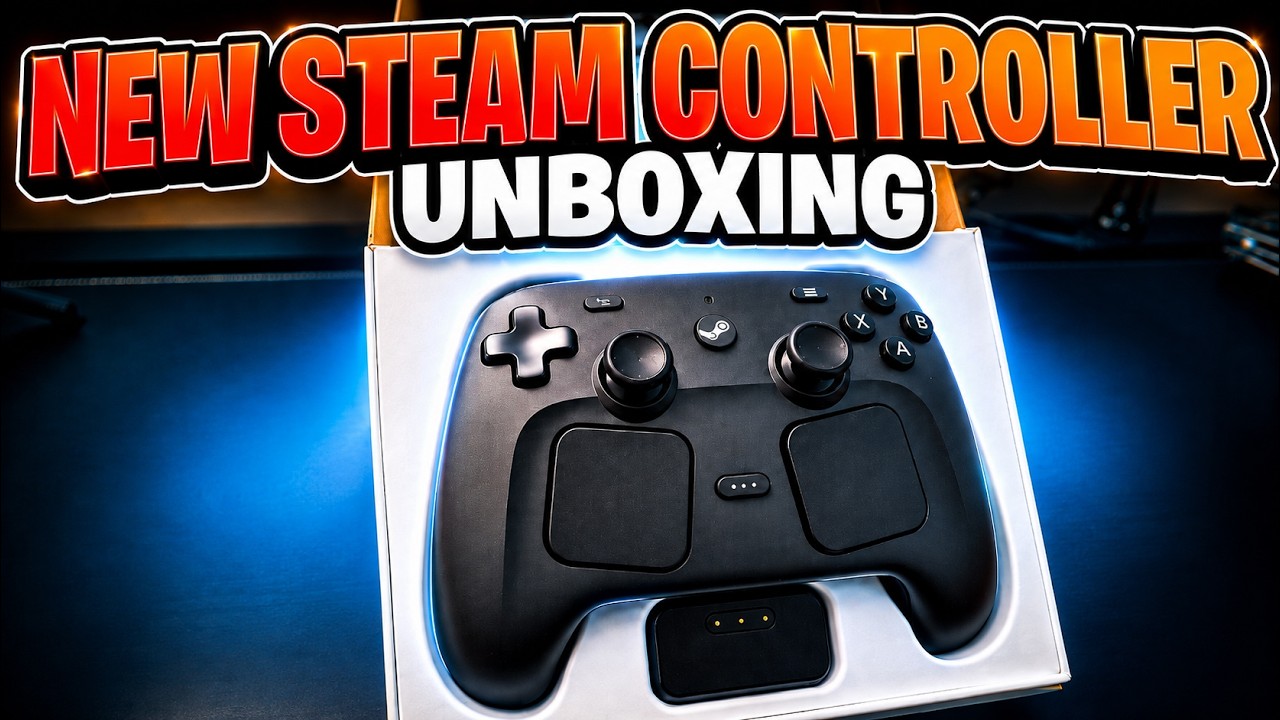 Unboxing The New Steam Controller - YouTube