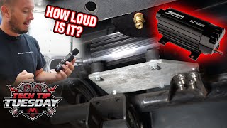 Fuel Pump too Loud? We got the cure!  Tech Tip Tuesday!