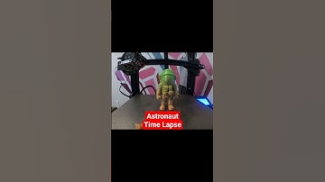 3D Print Astronaut Timelapse #shorts