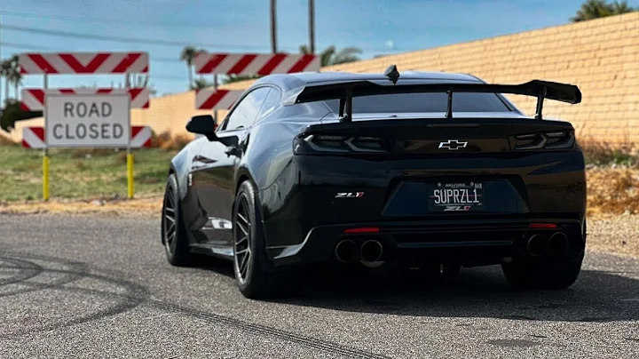 MY 750HP CAMARO ZL1 INSANE Exhaust Sound Clips with KOOKS headers!