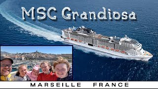 Mediterranean Cruise: MSC Grandiosa - Marseille France (Cruise Day 2)