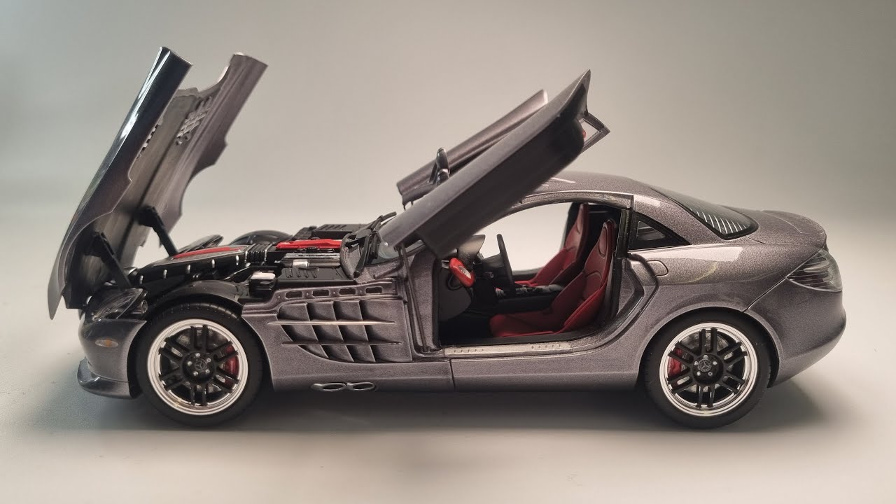 #6 타미야 프라모델 벤츠 에세랄 맥라렌 722 에디션!!｜TAMIYA Mercedes benz SLR Mclaren 722 Edition 1/24 Scale model
