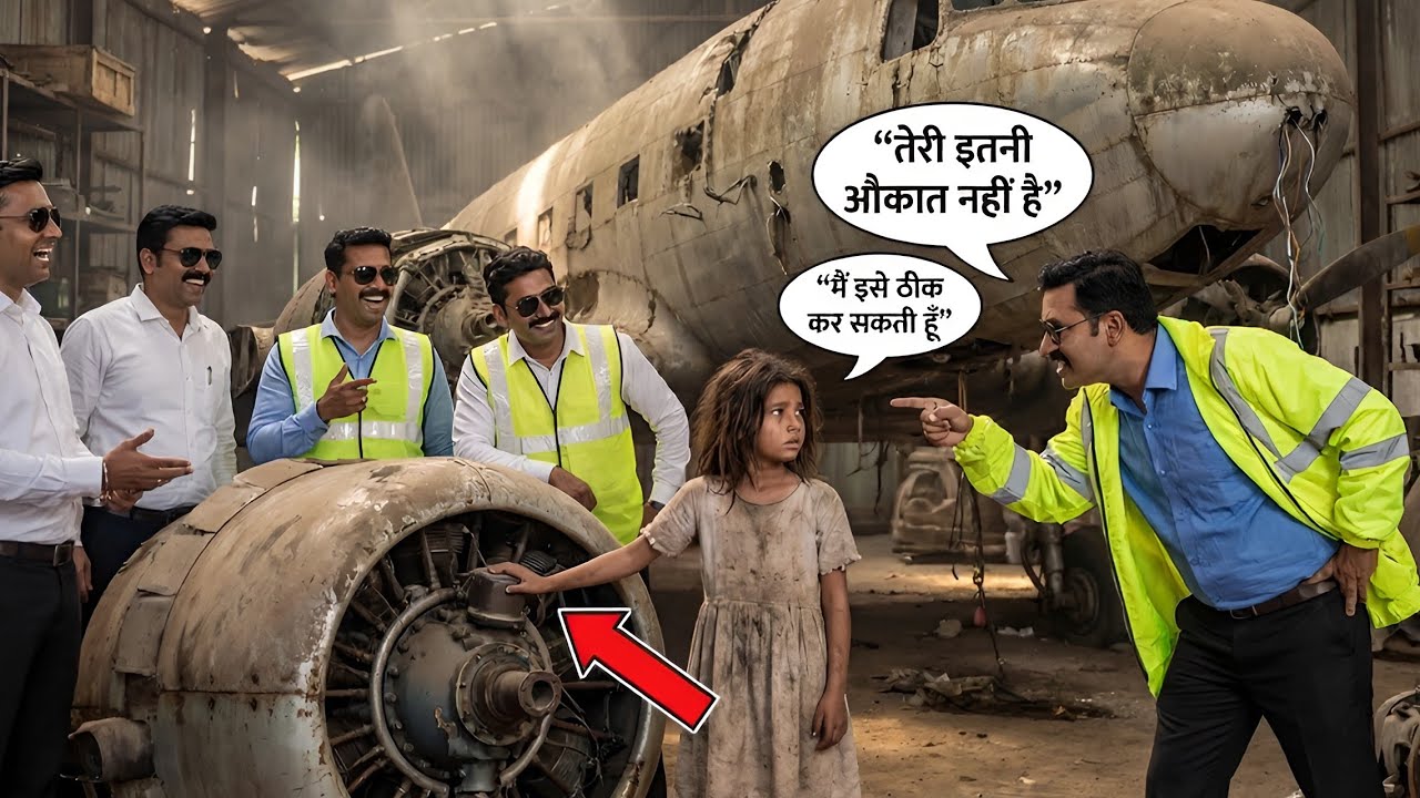 15 साल से बंद कबाड़ हवाई जहाज़ को कोई नहीं चला पाया… गरीब लड़की बोली 'मैं ठीक कर सकती हूँ | Story
