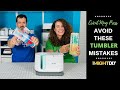 Making a Tumbler in the Cricut Mug Press: 5 Mistakes to Avoid!