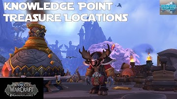 Blacksmithing Knowledge Point Treasure Locations - World of Warcraft Dragonflight Knowledge Guide