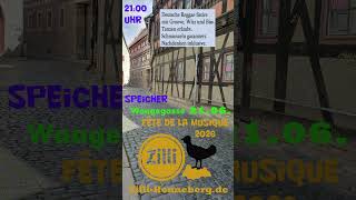 Speicher Erfurt Waagegasse 21:00 Uhr 21.06 "Fête de la Musique 2026 #ska #reggae #blues #funnymusic