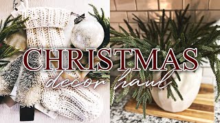 Christmas Decor Haul pt 2 | Aesthetic High End Dupes! | Target | Joanns | Hobby Lobby | Etsy