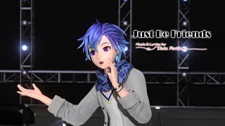 [60fps KAITO 1080p] Just Be Friends - 初音ミク Project DIVA Future Tone English subs Romaji lyrics