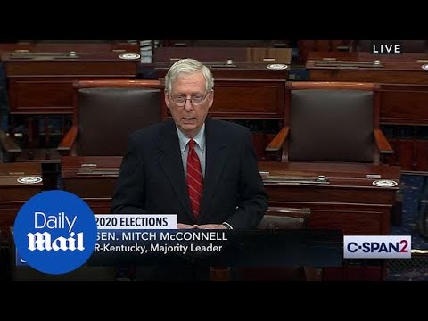 Mitch McConnell backs Trump lawsuits following 2020 election