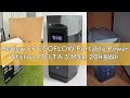 Review EF ECOFLOW Portable Power Station DELTA 3 Max, 2048Wh LiFePO4 Battery, Solar Generator (Solar