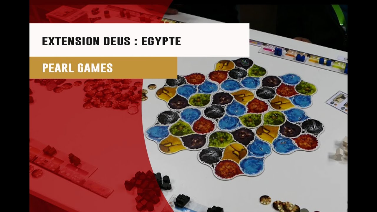 Cannes 2016 - jeu Extension Deus : Egypte - Pearl Games - VF - YouTube
