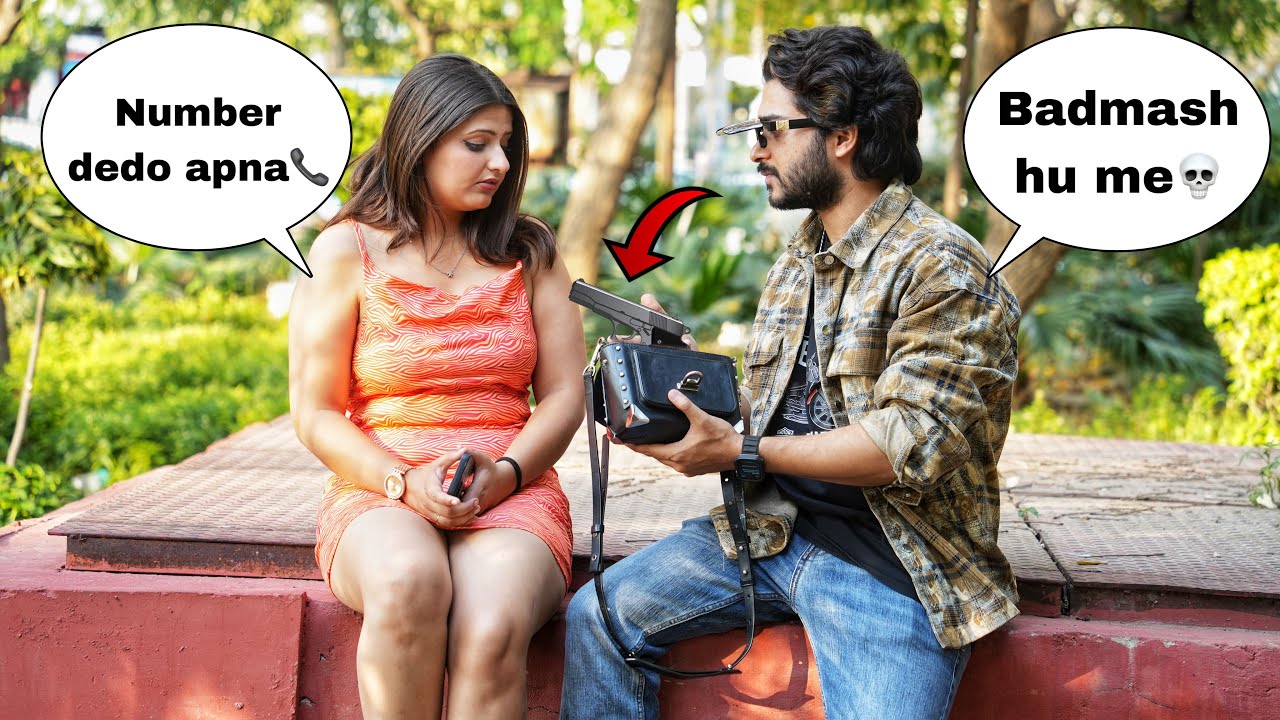 Badmash Impressing Random Girl😍Prank | Zia Kamal