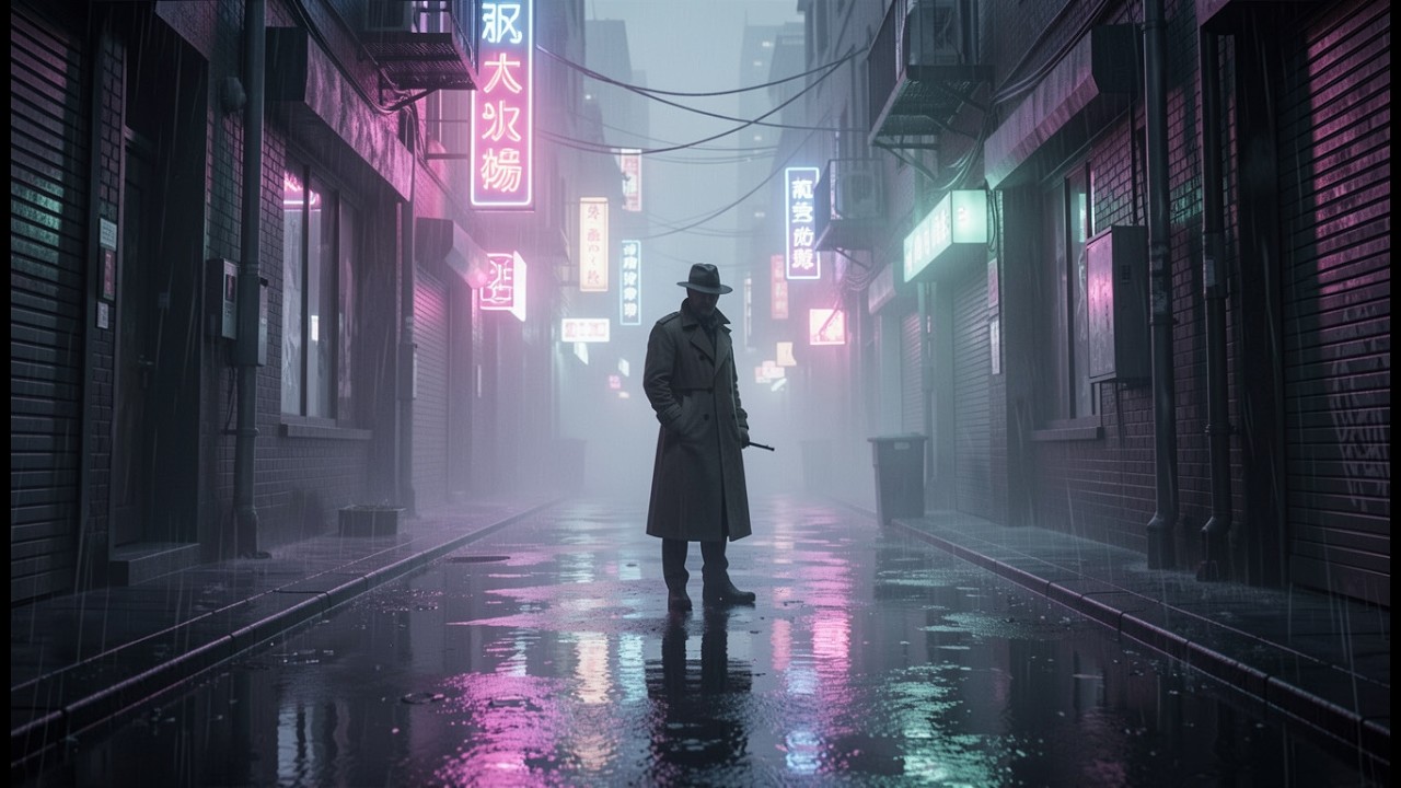 Neon Echoes | Cyberpunk Atmosphere