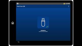 HP Workpath App - Print from USB Walkthrough screenshot 5