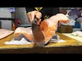 Master in Salmon Filleting! Taiwanese Seafood Extravaganza with Attractive Chefs