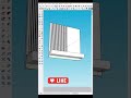 Tv Unit SketchUp shorts @arayaansyed