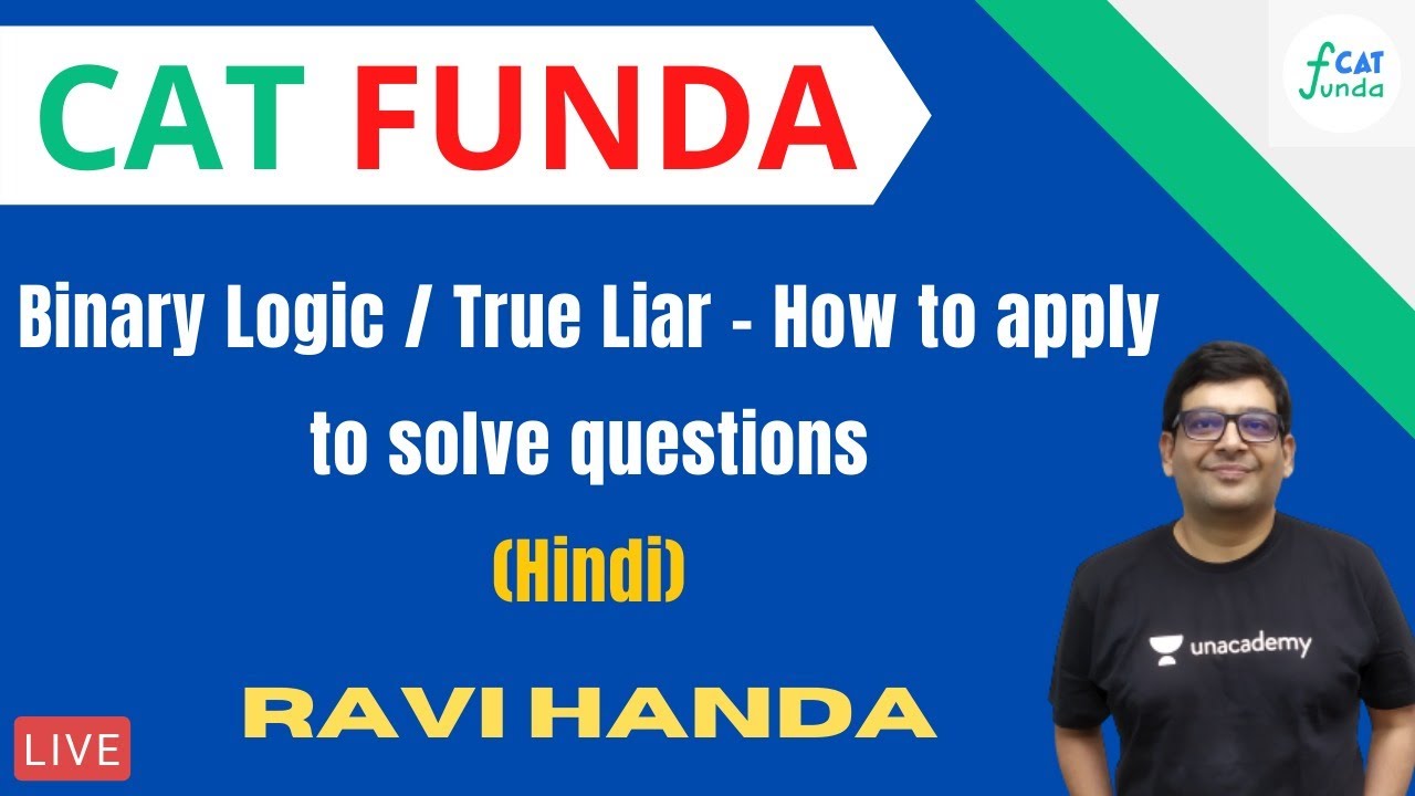 Binary logic true liar how to apply to solve questions hindi l