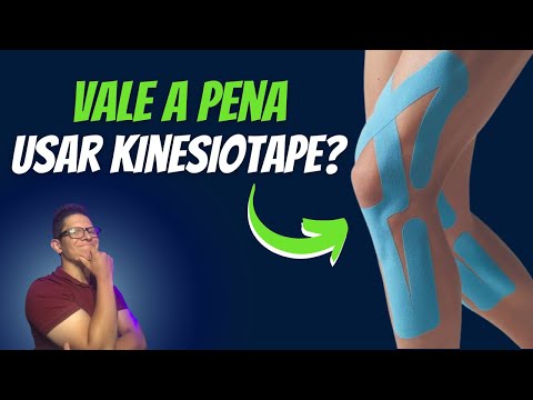 Vale a pena usar bandagem elástica (kinesiotape) para o joelho? | FISIO EM MOVIMENTO