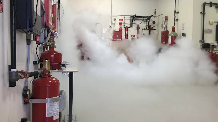 CO2 Fire Suppression System Discharge at Koorsen T...