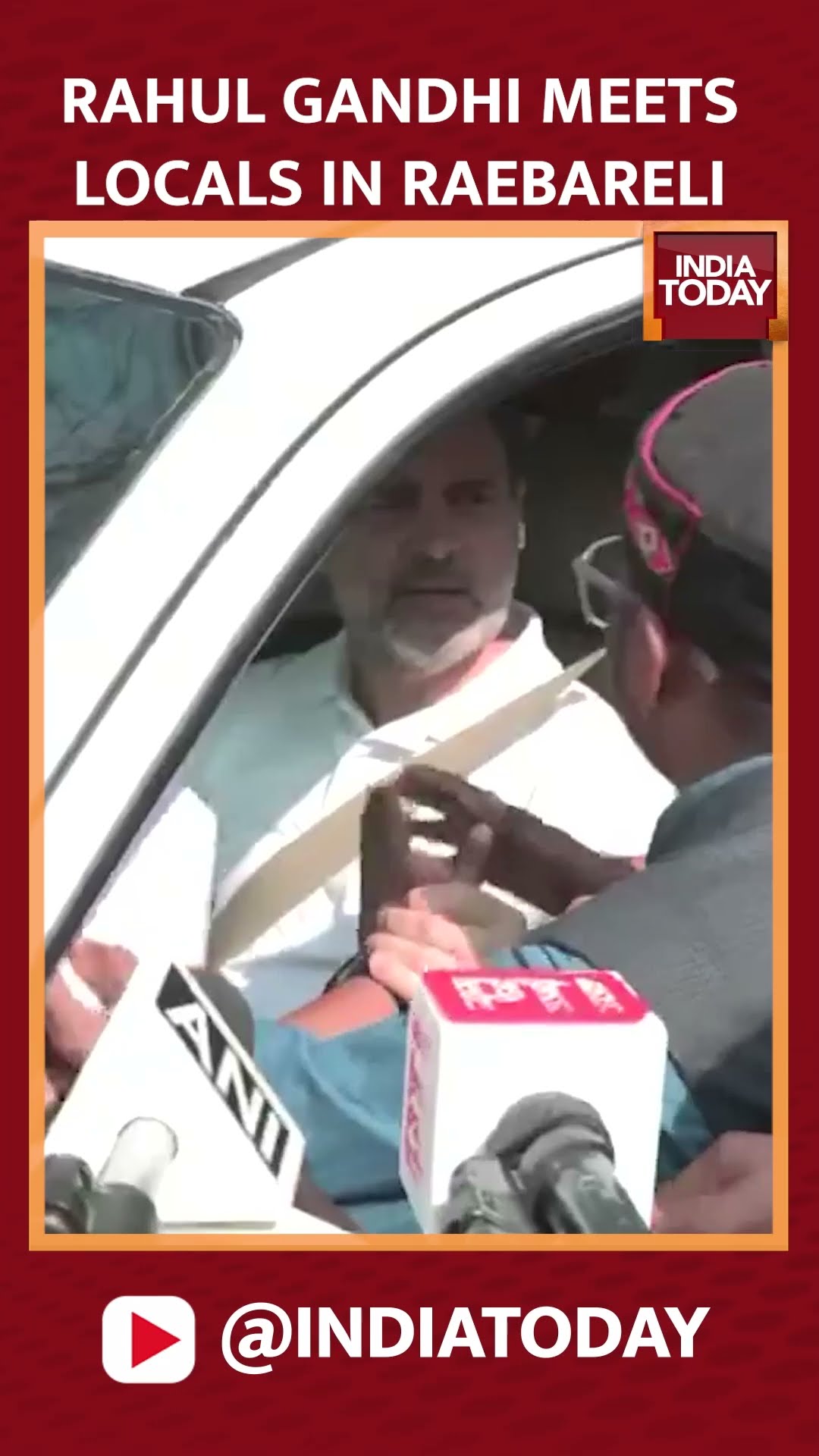 Rahul Gandhi Meets Locals In Raebareli #shorts #rahulgandhi #raebareli