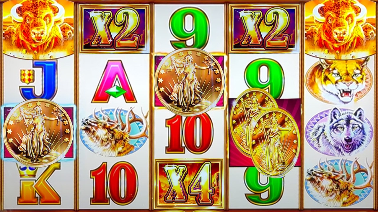 RARE X4 TRIPLE SUNSETS ➤ $10 MAX BET BONUS on Buffalo Cash