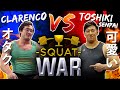 Road to Beat Toshiki - 270kg Squat 10 sets of 3