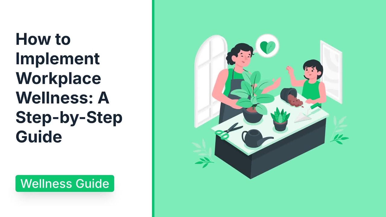How to Implement Workplace Wellness: A Step by Step Guide - YouTube