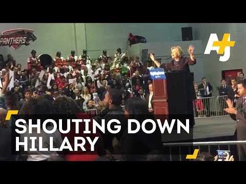 Black Lives Matter Activists Shout Down Hillary Clinton At 'African Americans for Hillary' Rally