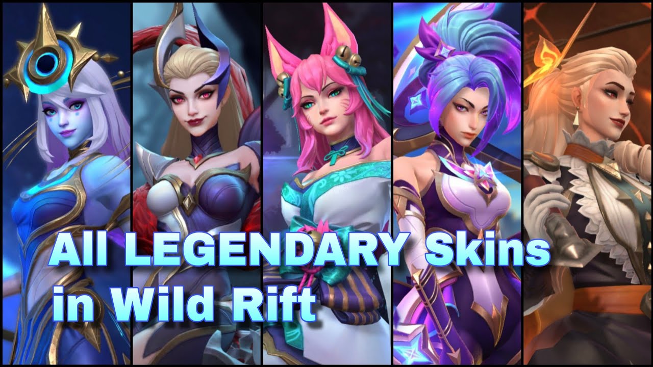 Dwight Rift Skin All LEGENDARY Skins in Wild Rift (Part 2) | 3d Preview - YouTube