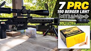 7PRC 190gr Berger LRHT Retumbo