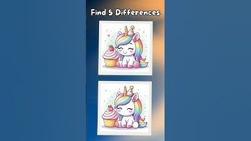 find 5 differences !! #27 #braingame #kidslearning #braingames