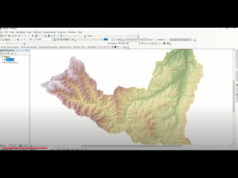 Flood Modeling in GIS using ArcHydro