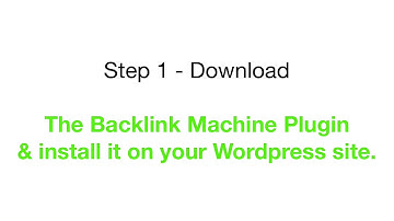 Backlink Machine Demo Review