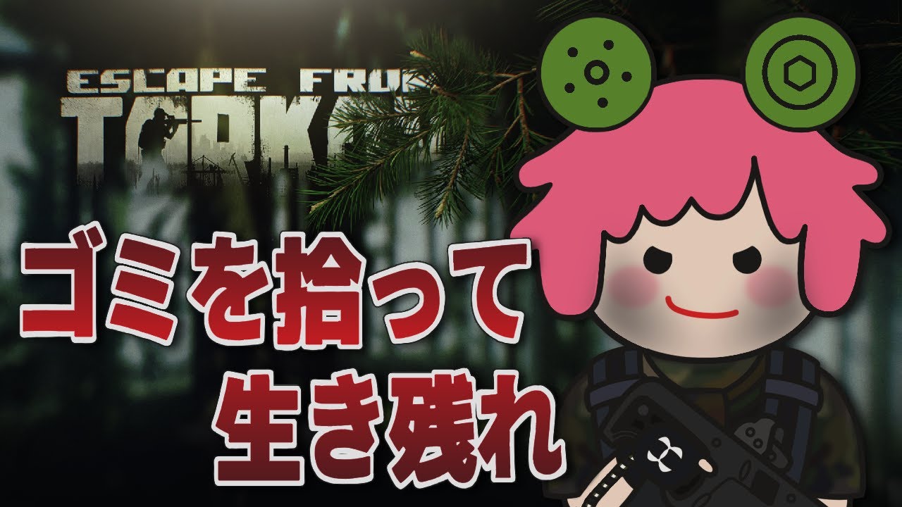 【Escape from Tarkov】雑談しながらお金を集めてお金を溶かすゲーム【lv37】