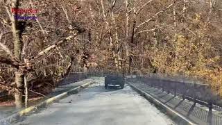 Παλαιοχώρι Καλαμπάκας στον δρόμο προς Τριγγία με το πρώτο χιόνι του χειμώνα