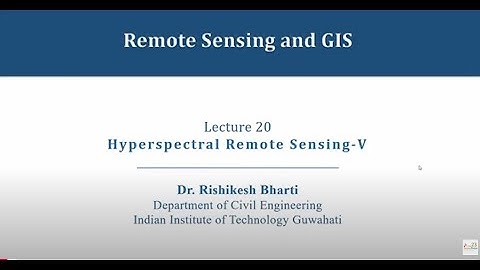 Lec 20: HRS-V #CH23SP #swayamprabha