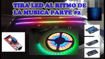 Tira LED al Ritmo de la Música con Arduino #2