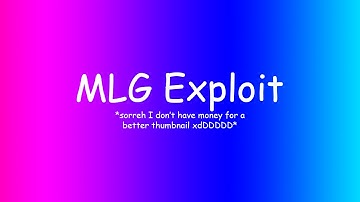 MLG - Exploit The 3x Noscoper