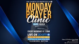 Monday Prayer Clinic - 27.7.2020