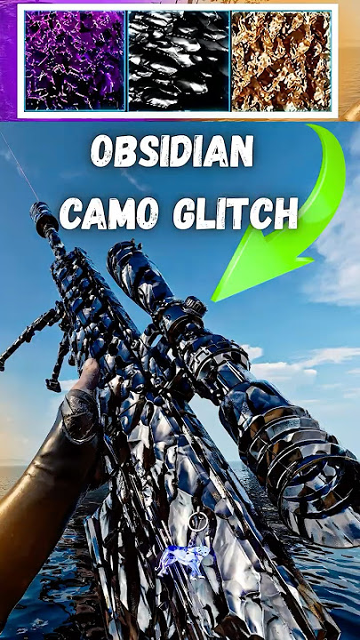 How To use MWlll Obsidian Camo in Warzone | Call of duty Camo Glitch   Black ops 6 Camo swap #glitch