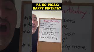 Ya no digas mas HAPPY BIRTHDAY / 5 formas de decirlo en Inglés