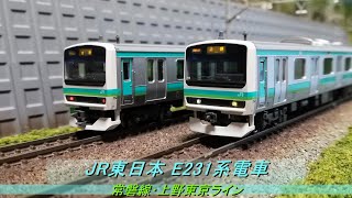 【Nゲージ鉄道模型】JR東日本E231系電車（常磐線・上野東京ライン）