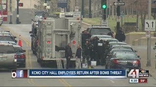 City Hall evacuated following bomb threat