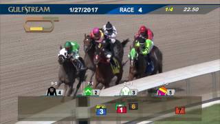 Gulfstream Park Race 4 | January 27, 2017