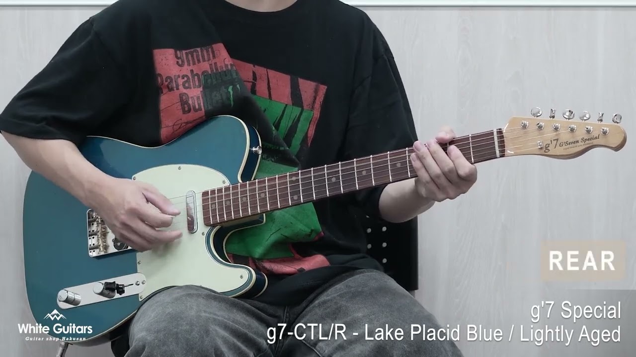 g7 Special g7-CTL/R - Lake Placid Blue / Lightly Aged | White
